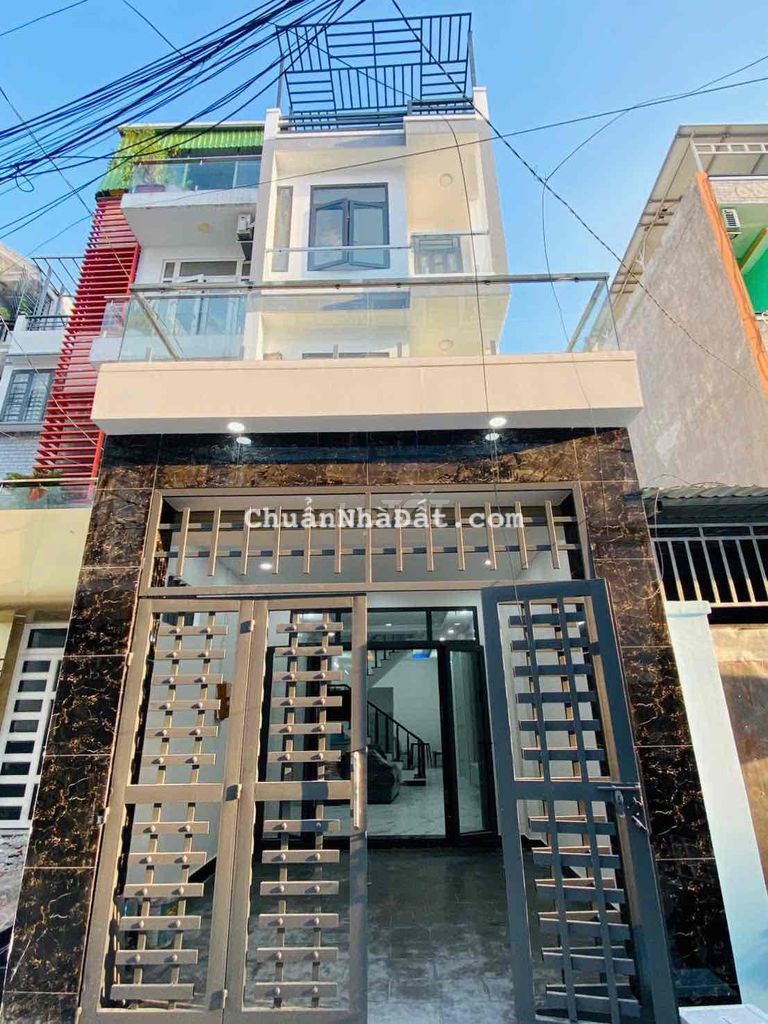 Bán nhà tô ngọc vân sh riêng đúc 2 lầu sân thượng