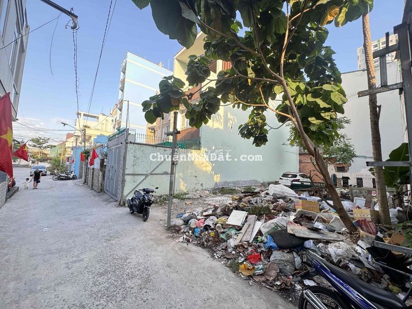 BÁN ĐẤT (4.3 x 22.5) GPXD (Hầm + 5Tầng) hẻm OTO 6m