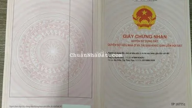 Đất thổ cư sổ hồng riêng sát cầu thạch bích