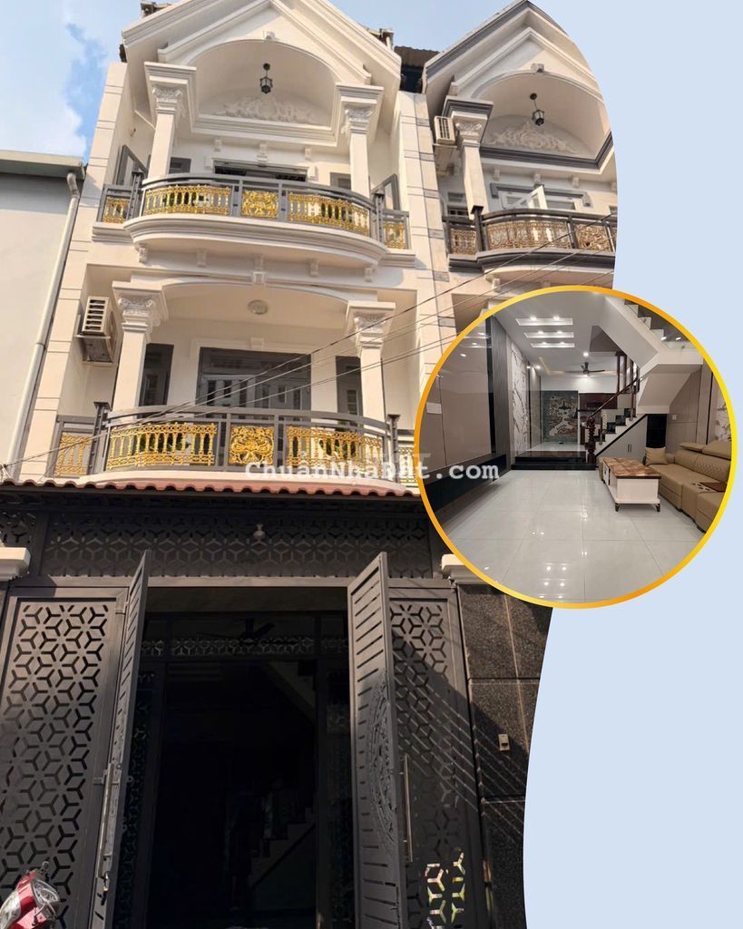 NHÀ 3 LẦU MỚI ĐẸP HẺM RỘNG ĐƯỜNG TA 16 PHƯỜNG THỚI AN Q12