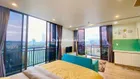 Căn studio 2 ban công view thoáng mát, ngay cầu Rồng