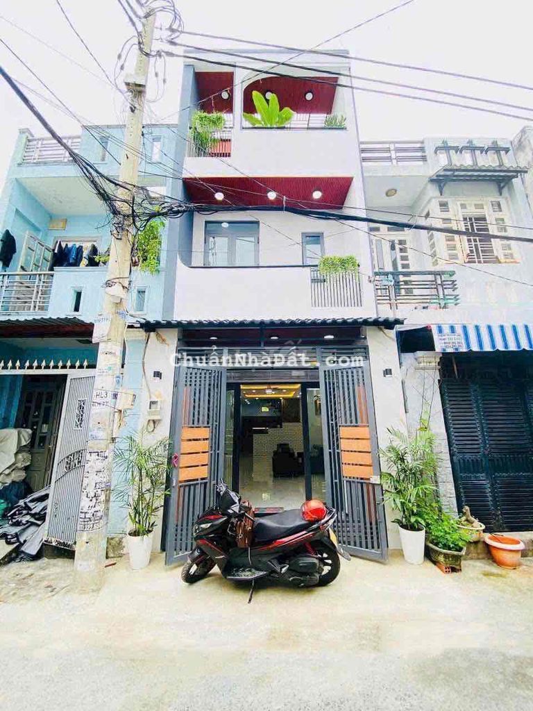 nhà hxh đường hương lộ 3 DT 4x17 đcs 1 trệt 2 lầ