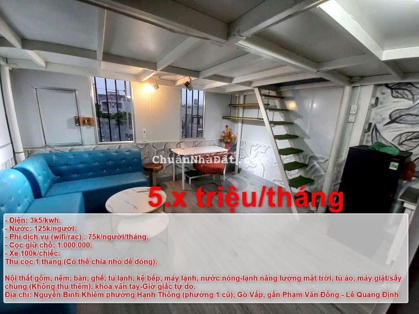 Phòng nội thất Gò Vấp - giáp ranh Bình Thạnh, Phú Nhuận