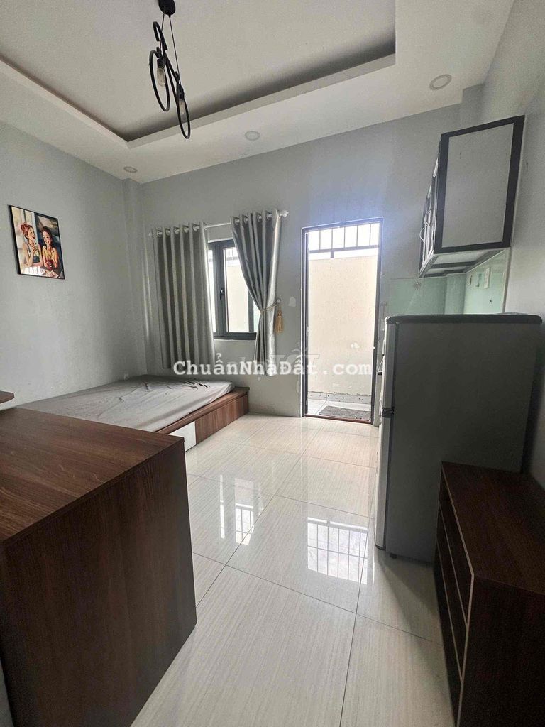 STUDIO BAN CÔNG FULL NỘI THẤT MÁY GIẶT RIÊNG XỊN XÒ