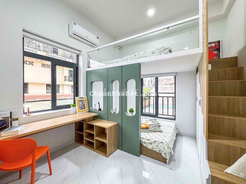 🌈CHO THUÊ CĂN HỘ 1-2PN🏡FULL NỘI THẤT - BẢO VỆ📍GẦN ĐH VĂN LANG - HVCB