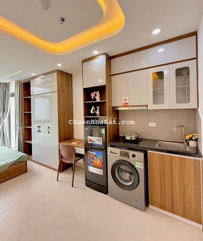 TÒA NHÀ MỚI TINH PHÒNG FULL ĐỒ NỘI THẤT (THANG MÁY) - MÁY GIẶT RIÊNG