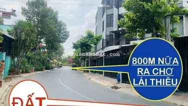 BÁN ĐẤT TRNG TÂM LÁI THIÊU 60, P LÁI THIÊU ,TP HCM