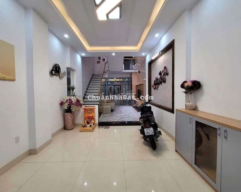 Bán nhà hẻm ô tô 1 trệt 2 lầu đường Nguyễn Bỉnh Khiêm