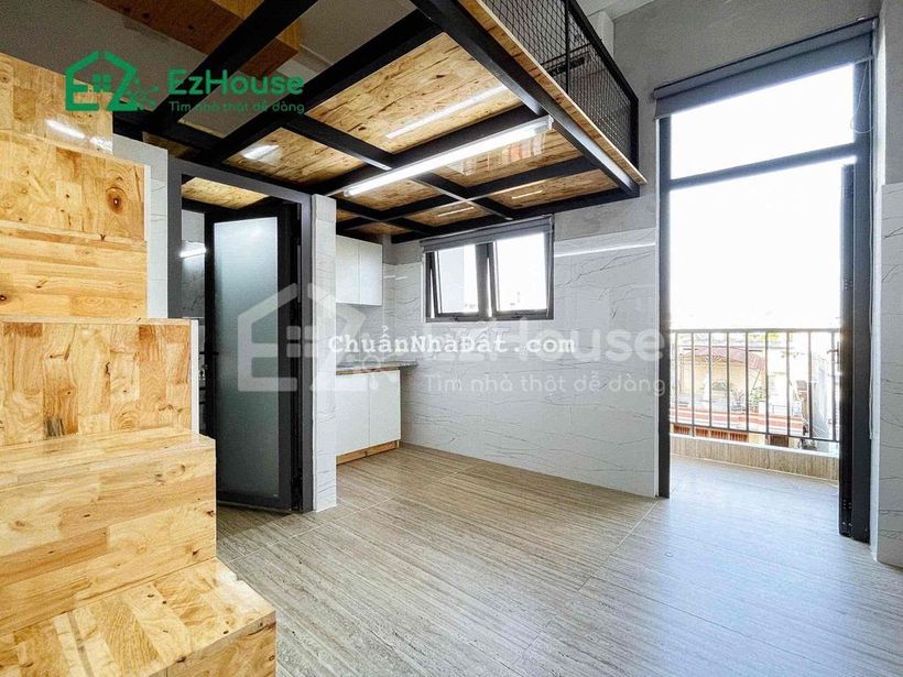 Duplex bancol mới xây, sẵn nội thất - rộng gần 25m2 tiện qua trung tâm