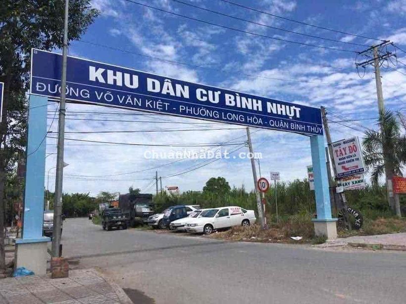 NHÀ TRỆT LẦU ĐƯỜNG F7 KDC BÌNH NHỰT