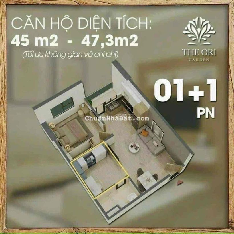 cho thuê căn 1PN + 1 chỉ 3tr/tháng - Vào ở ngay