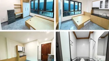 Khai trương CCMN Full đồ, thang máy. Cửa sổ thoáng tại Trung Kính