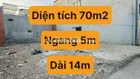 Bán Đất Hiệp Thành Q12-70 M2 - Hẻm 3m - Sát mặt Tiền- Chỉ 3,46Tỷ.