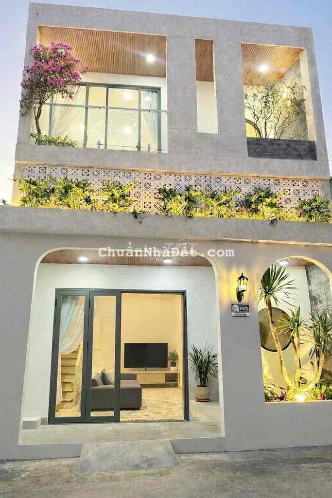 BÁN NHÀ 2 TẦNG MỚI KIỆT NHỰA 7M GẦN BIỂN MÂN THÁI - 5TỶ5