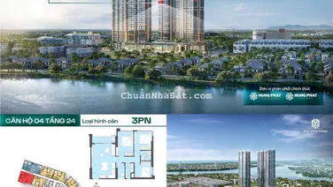 Căn hộ 3PN – Masteri Rivera Đà Nẵng CK 15% chỉ còn 6.073 tỷ