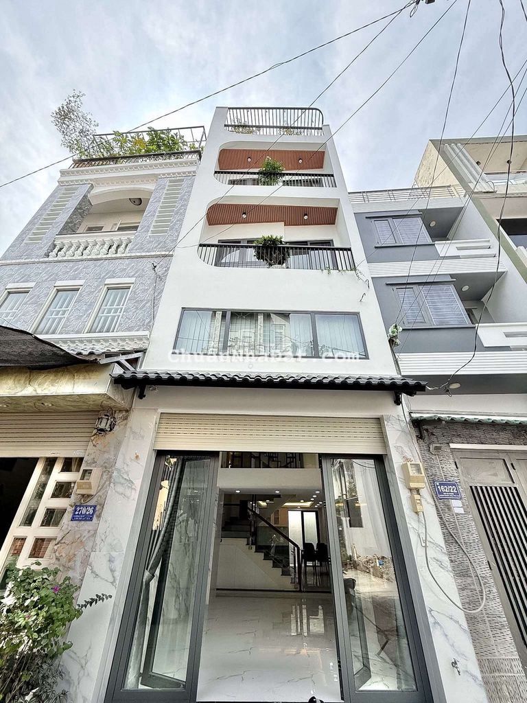 Bán nhà 4x15m 1lững 3 lầu hẻm 5m 1/ Dương Thị Mười