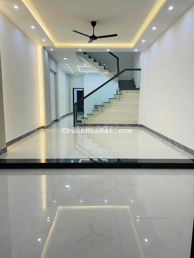 Nhà trệt lầu mới 100%  KDC Thới Nhựt  3 pn