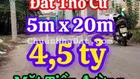 BÁN ĐẤT THỔ CƯ 5M X 20M MẶT TIỀN ĐƯỜNG XUÂN THỚI 13