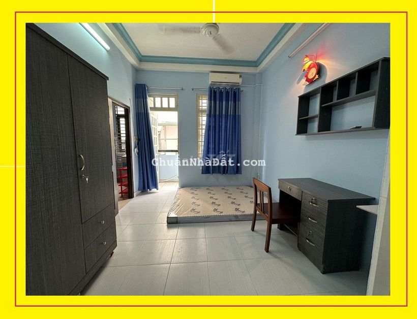 Cho thuê phòng trọ Bình Thạnh: đường Nguyên Hồng, full nội thất, BACON