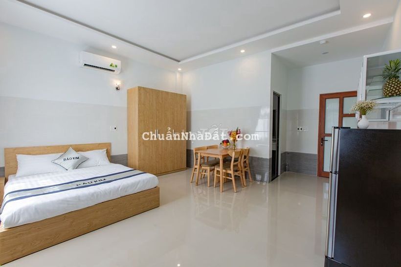 Cho thuê căn hộ đường Trần Cao Vân, Lê Độ giá chỉ 4,3tr full nội thất