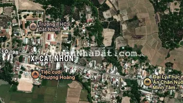 CẦN BÁN 2 LÔ ĐẤT MẶT TIỀN LIỀN KỀ QL19B CÁT NHƠN PHÙ CÁT BÌNH ĐỊNH