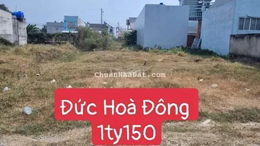 BÁN ĐẤT ĐỨC HOÀ ĐÔNG ngay KCN gần TPHCM