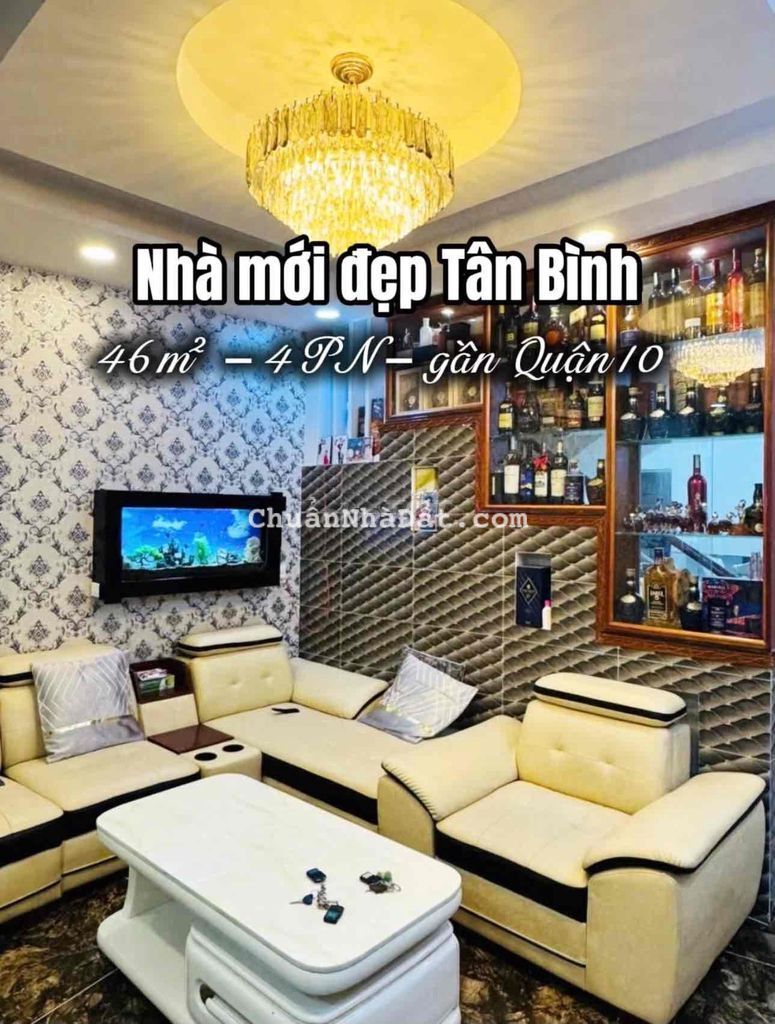 Chỉ 5,5T 46m2 tặng full nội thất Cách hxh 10m Chính Chủ (còn tl)