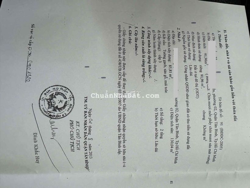 NHÀ NGUYỄN TRỌNG TUYỂN, 2 TẦNG. 92m2 CHỈ 8,5tỷ