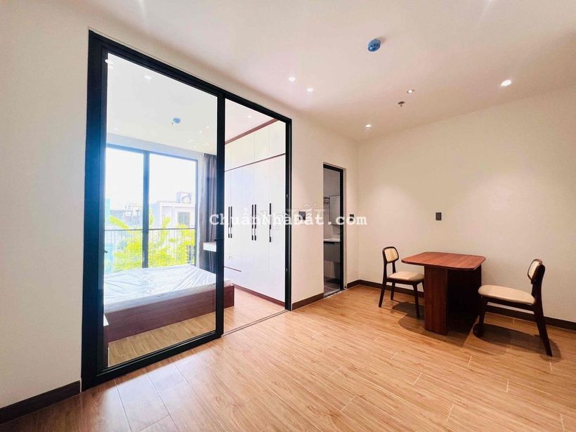 căn hộ 1pn mới xây 100% khu hoà xuân giá 10tr