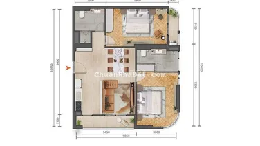 Siêu phẩm căn góc 2PN view trực diện sông hàn dự án Peninsula Đà Nẵng