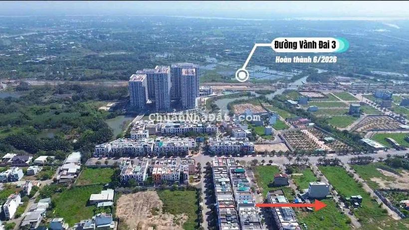 Chỉ 3 ,39TỶ-57M2 ĐẤT KHU CENTANA ĐPT-CẠNH VÀNH ĐAI 3-ĐƯỜNG 9M-