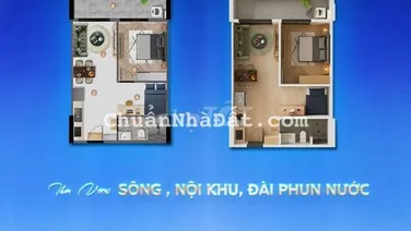Bán Căn Hộ Sun Cora Tower 1PN 1+. View Đông Nam .
