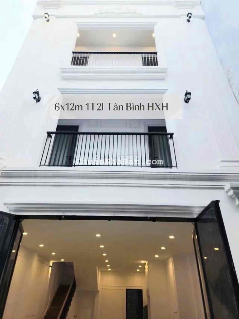 Bán nhà hxh Ngang gần 6mx12 -1T2L-Q. Tân Bình giáp Q10