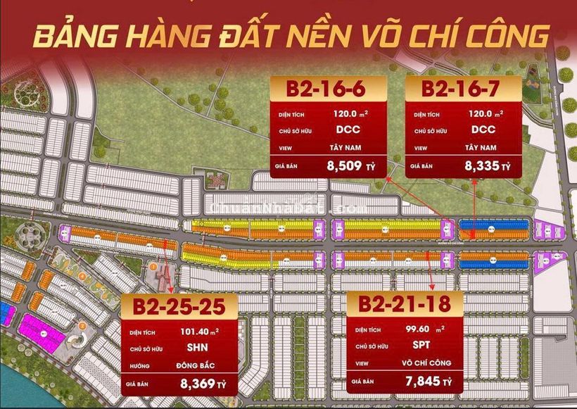 Quỹ Hàng Giá Gốc Mặt Tiền Võ Chí Công Giá Tốt Không Chênh-Cho Vay 70%