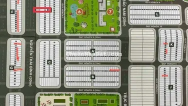 Bán Lô Đất đẹp mặt tiền Nguyễn Thái Bình - Bảo Lộc Golden City