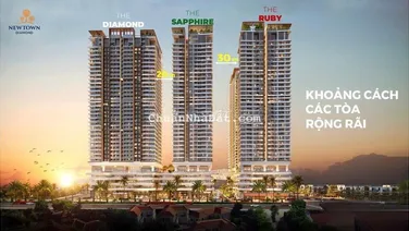 BÁN CĂN HỘ NEWTOWN DIAMOND VIEW BIỂN ĐÀ NẴNG – 2PN GIÁ CHỈ 5,X TỶ
