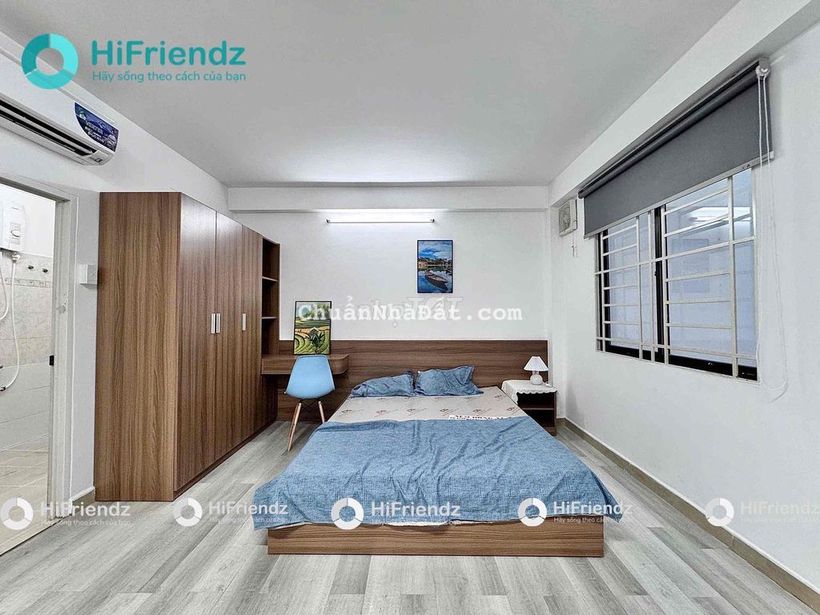 🏡 Cho thuê Căn hộ 1PN full nội thất - 35m2-Chu Văn An - gần hàng xanh