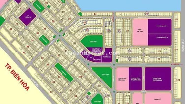 BÁN LÔ ĐẤT KHU BIỆT THỰ 178M2 KDC LAVENDER PHƯỜNG TÂN TRIỀU- ĐỒNG NAI