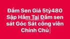 Rẻ Sập Hầm đầm sen - còn 1 lô đường thông sát giac sát công viên