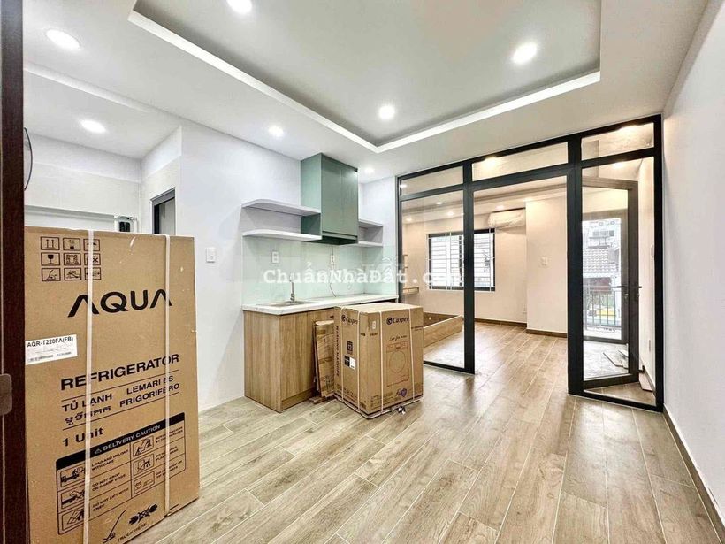 1PN BAN CÔNG TÁCH BẾP NỘI THẤT CAO CẤP SÁT LOTTE, TRUNG TÂM Q7, SÁT Q1