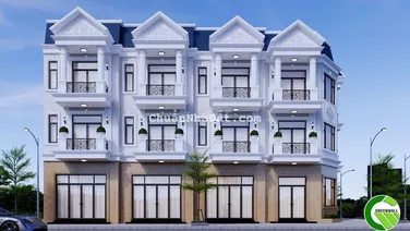 Nhà phố thương mại Nguyễn Văn Tiết 5x16m 1 trệt 2 lầu 1 tum ht vay 70%