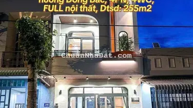 BÁN NHÀ 1 TRỆT 2 LẦU KDC HỒNG LOAN - 4PN-4WC, hướng Đông Bắc