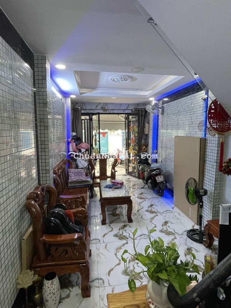Nhà Có Nội Thất 1 Trệt 1 Lầu 2PN 2WC Hẻm 502 Huỳnh Tấn Phát