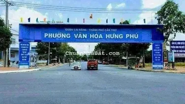 NỀN ĐƯỜNG A2 - KHU DÂN CƯ HƯNG PHÚ