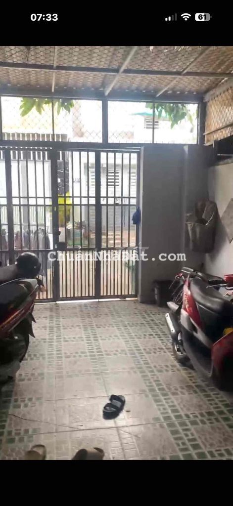 cho thuê nhà tx 33 dt 4*17 3p ngu giá 6tr hẻm xe tai