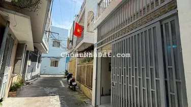 nhà 4 tr ngay hủ tiếu Minh Phước,bên hông trường Ngô Quyền