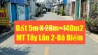 ‼️ĐẤT Mặt Tiền👉 Tây Lân2👉5m X 28m KINH DOANH BUÔN BÁN
