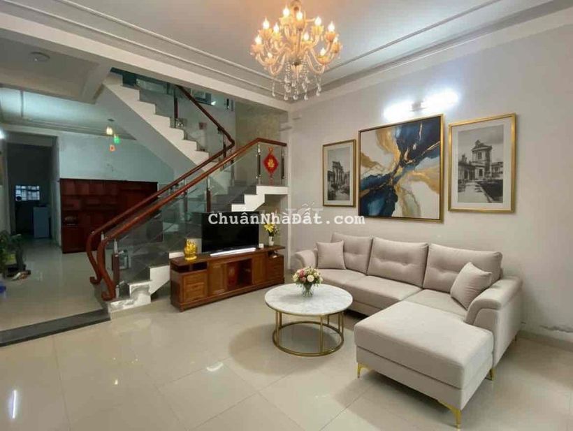 NHÀ 2 TẦNG ĐƯỜNG 5,5 m, NGAY TRỤC LƯƠNG THÚC KỲ,  7 TỶ 450.