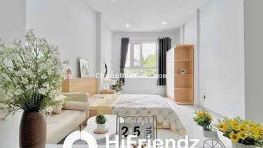 CHDV full nội thất studio và tách bếp cửa sổ máy giặt riêng ngay PVH