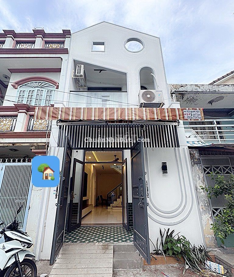 🏡Mặt tiền hẻm vừa ở vừa kinh doanh Giáp Q6 chỉ 5P đi xe - 4x12m - 5tỷ